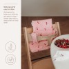 Afwasbare hoes eetstoel - Stoelverkleiner cherry soft rose 